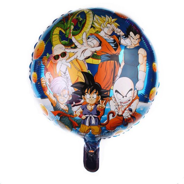 Palloncino Foil Mylar tondo Dragon ball